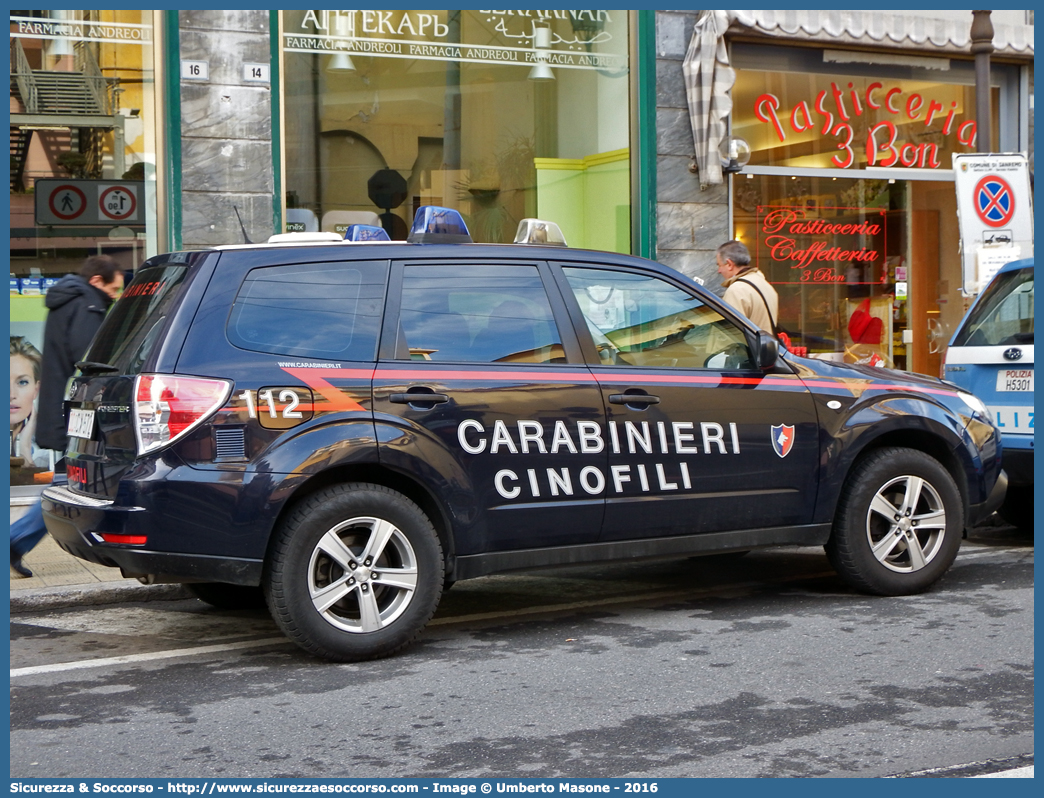 CC CX572
Arma dei Carabinieri
Centro e Nuclei Cinofili
Subaru Forester V serie
Allestitore Elevox S.r.l.
Parole chiave: CC;C.C.;Arma;Carabinieri;Centro;Nuclei;Nucleo;Cinofili;Subaru;Forester;Elevox