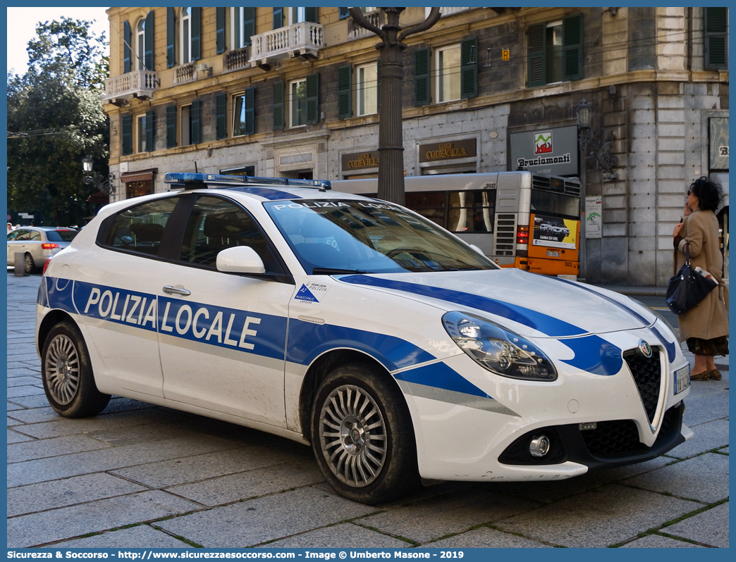 Polizia Locale YA142AF
Polizia Locale
Comune di Lavagna
Alfa Romeo Nuova Giulietta
I serie II restyling
Parole chiave: Polizia;Locale;Municipale;Lavagna;Alfa Romeo;Nuova Giulietta;YA142AF;YA 142 AF