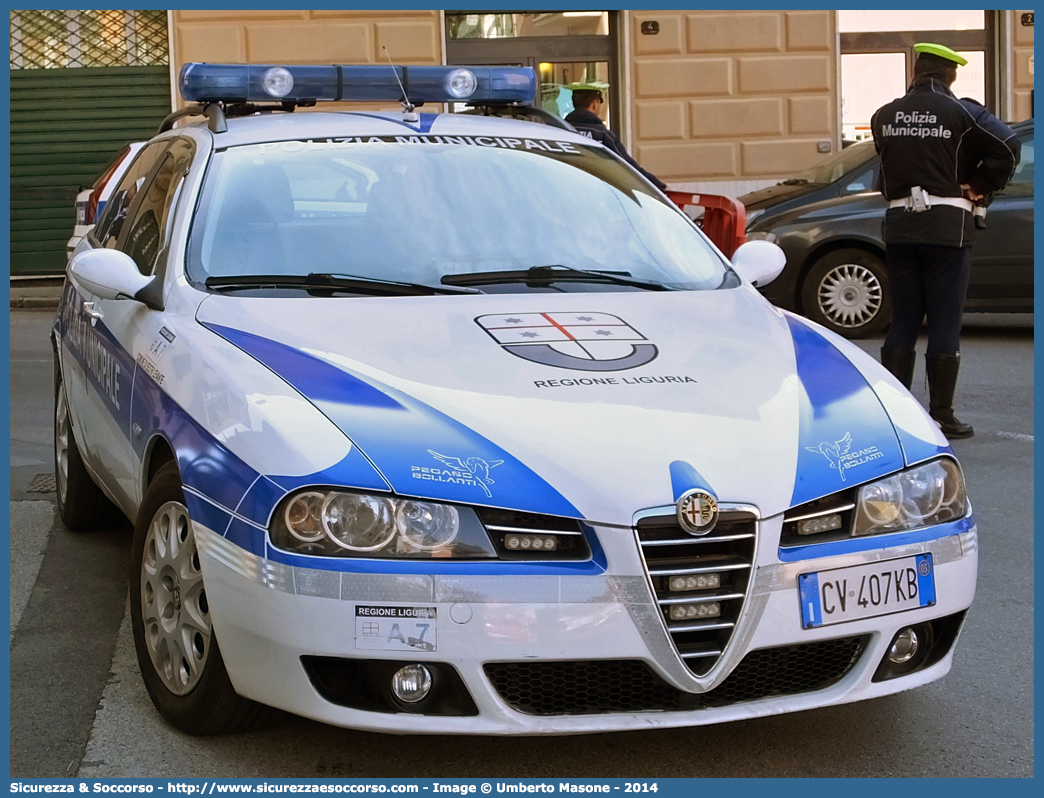 -
Polizia Municipale
Comune di Sestri Levante
Alfa Romeo 156 Sportwagon II serie
Allestitore Pegaso Bollanti
Parole chiave: Polizia;Locale;Municipale;Sestri Levante;Alfa Romeo;156;Sportwagon;Sport Wagon;Station;Wagon;SW;S.W.;Pegaso Bollanti