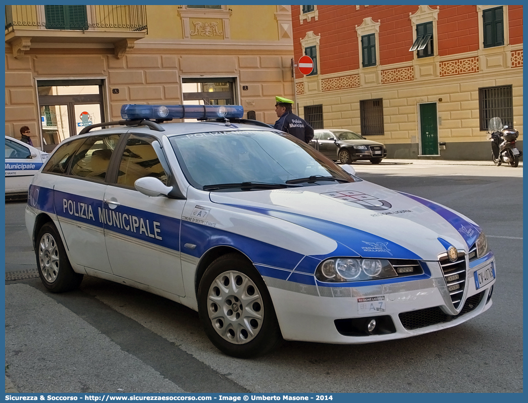 -
Polizia Municipale
Comune di Sestri Levante
Alfa Romeo 156 Sportwagon II serie
Allestitore Pegaso Bollanti
Parole chiave: Polizia;Locale;Municipale;Sestri Levante;Alfa Romeo;156;Sportwagon;Sport Wagon;Station;Wagon;SW;S.W.;Pegaso Bollanti