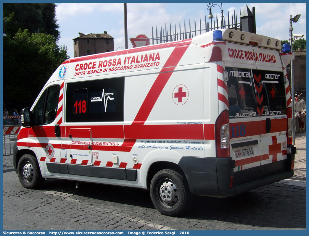 CRI 576AA
Croce Rossa Italiana
Guidonia Montecelio
Fiat Ducato III serie
Allestitore Medicar
Parole chiave: Croce;Rossa;Italiana;CRI;C.R.I.;Ambulanza;Fiat;Ducato;X250;Guidonia;Montecelio;Medicar