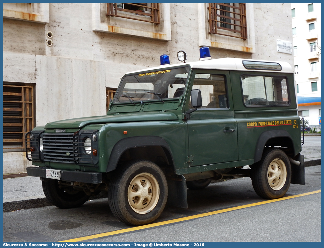 CFS 272AD
Corpo Forestale dello Stato
Land Rover Defender 90
Parole chiave: Corpo;Forestale;Stato;Corpo Forestale dello Stato;CFS;C.F.S.;Land Rover;Defender;90