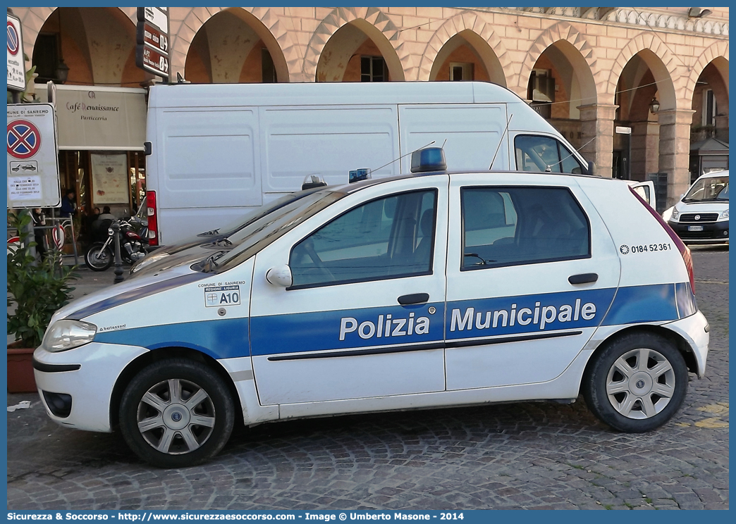 -
Polizia Municipale
Comune di Sanremo
Fiat Punto III serie
Allestitore Bertazzoni S.r.l.
Parole chiave: Polizia;Municipale;Locale;Sanremo;Fiat;Punto;Bertazzoni