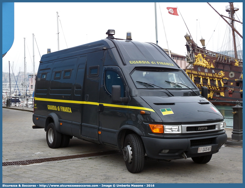 GdiF 245AY
Guardia di Finanza
Iveco Daily 65C15 III serie Blindato
A.T.P.I.
Allestitore Repetti S.r.l.
(variante)
Parole chiave: GdiF;G.D.F.;GDF;Guardia;di;Finanza;Iveco;Daily;65C15;Blindato;Repetti;A.T.P.I.;ATPI;Anti;Terrorismo;Pronto;Impiego