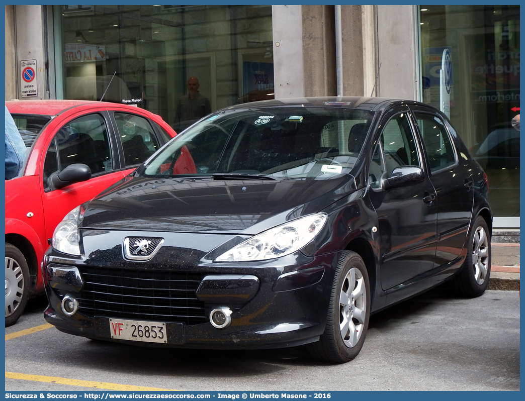 VF 26853
Corpo Nazionale Vigili del Fuoco
Peugeot 307 II serie
Parole chiave: Corpo;Nazionale;Vigili del Fuoco;Vigili;Fuoco;Peugeot;307;VF;26853