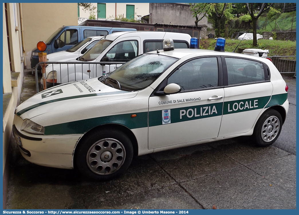 -
Polizia Locale
Comune di Sale Marasino
Alfa Romeo 147 I serie
Parole chiave: Polizia;Locale;Municipale;Sale Marasino;Alfa Romeo;147