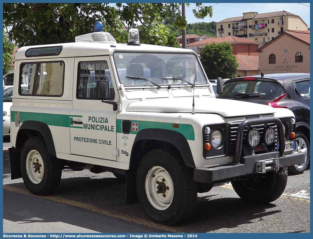 -
Polizia Municipale
Comune di Acqui terme
Lange Rover Defender 90
Parole chiave: Polizia;Locale;Municipale;Acqui;Terme;Land;Rover;Defender;90