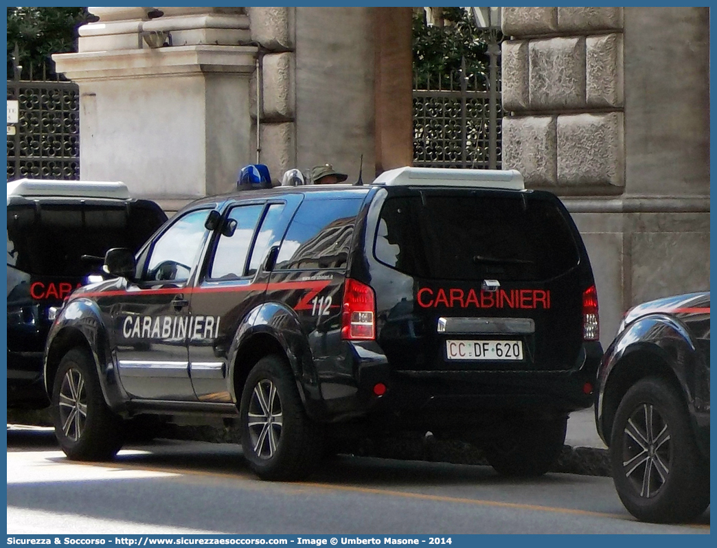 CC DF620
Arma dei Carabinieri
Comando Carabinieri Banca d'Italia
Nissan Pathfinder III serie
Allestitore Repetti S.p.A.
Parole chiave: CC;C.C.;Arma;dei;Carabinieri;Comando;Banca;d&#039;Italia;Banca d Italia;Nissan;Pathfinder;Repetti