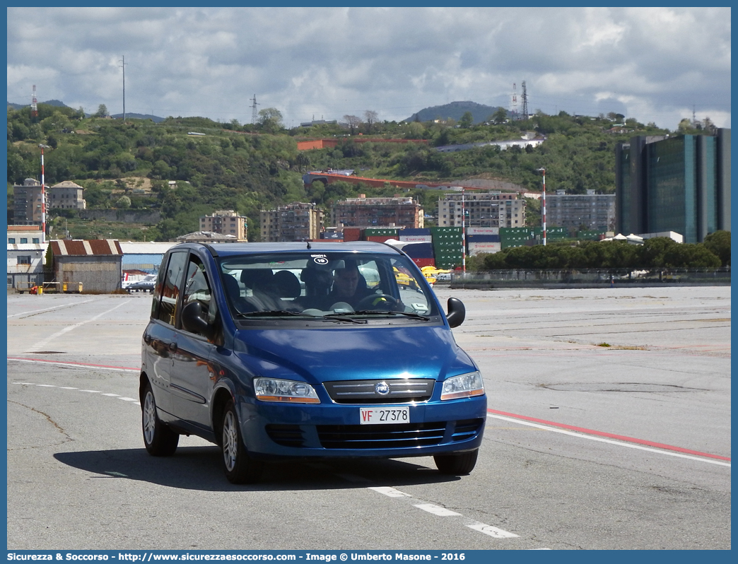 VF 27378
Corpo Nazionale Vigili del Fuoco
Fiat Multipla II serie
Parole chiave: VVF;V.V.F.;Corpo;Nazionale;Vigili;del;Fuoco;Fiat;Multipla