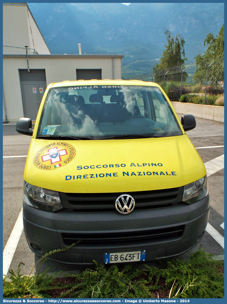 -
Corpo Nazionale
Soccorso Alpino e Speleologico
Direzione Nazionale
Volkswagen Transporter T5 restyling
Parole chiave: CNSAS;C.N.S.A.S.;Corpo;Nazionale;Soccorso;Alpino;Speleologico;Direzione;Nazionale;Volkswagen;Transporter;T5