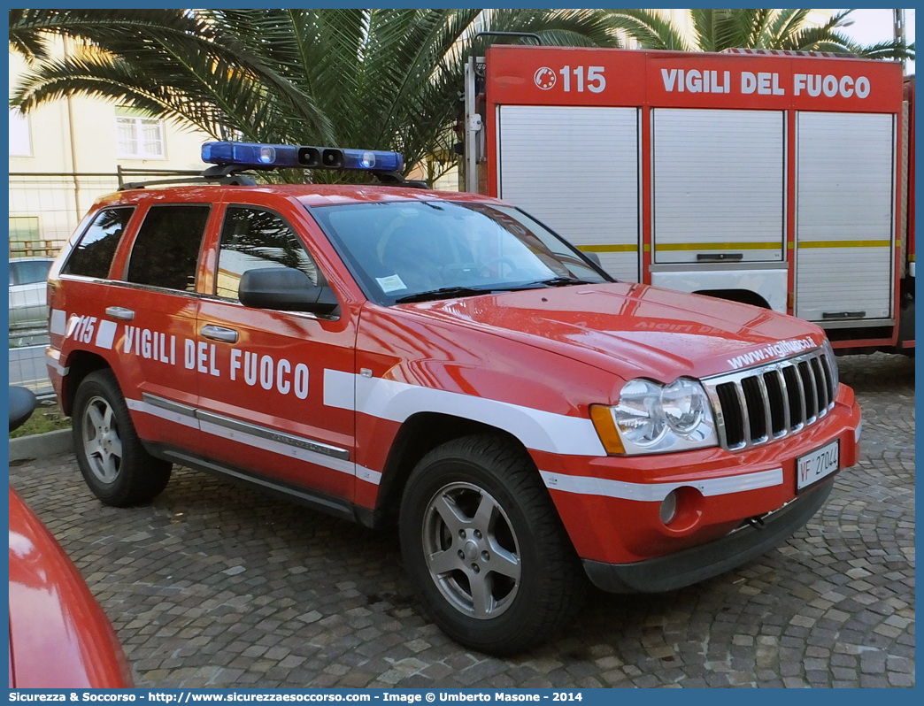 VF 27044
Corpo Nazionale Vigili del Fuoco
Jeep Grand Cherokee III serie
Parole chiave: Corpo;Nazionale;Vigili del Fuoco;Vigili;Fuoco;Jeep;Grand Cherokee