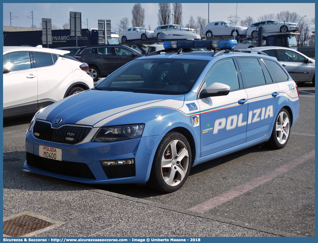 Polizia M0400
Polizia di Stato
Polizia Stradale
Autostrade Centropadane
Skoda Octavia Wagon RS IV serie
Allestitore Bertazzoni S.r.l.
Parole chiave: PS;P.S.;Polizia;di;Stato;Stradale;Autostradale;Autostrade;Centropadane;Centro;Padane;Skoda;Octavia;Wagon;RS;Bertazzoni