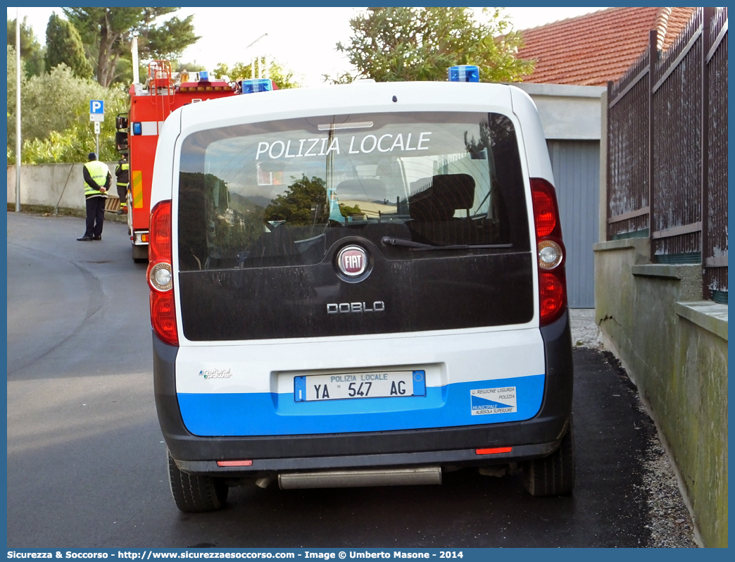 Polizia Locale YA547AG
Polizia Locale
Comune di Albisola Superiore
Fiat Doblò II serie
Parole chiave: PL;P.L.;PM;P.M.;Polizia;Locale;Municipale;Albisola Superiore;Fiat;Doblo;Doblò;YA547AG;YA 547 AG