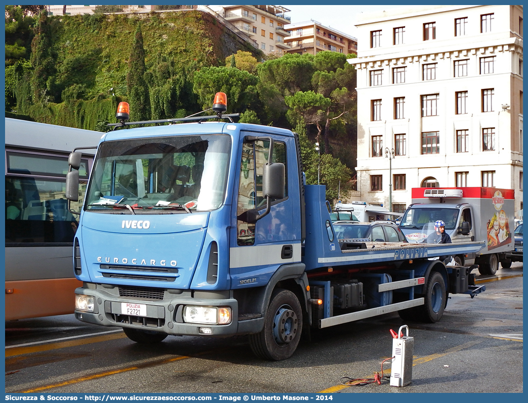 Polizia F2721
Polizia di Stato
Iveco EuroCargo 120EL21 II serie
Allestitore TCM S.r.l.
Parole chiave: PS;P.S.;Polizia;di;Stato;Iveco;EuroCargo;120EL21;Carroattrezzi;Carro Attrezzi;TCM