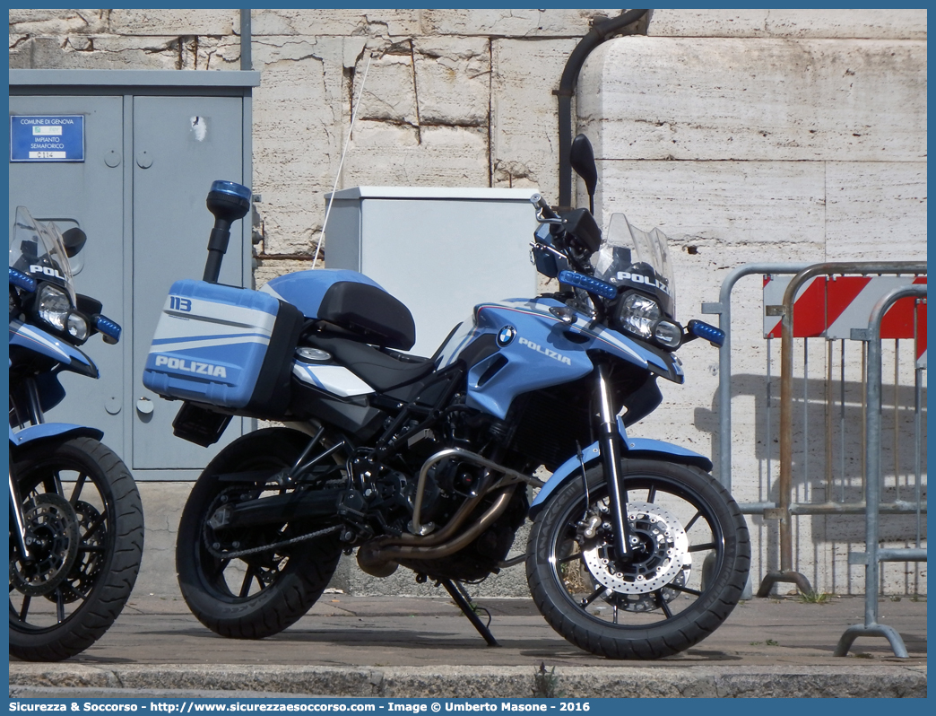 Polizia G2447 - Polizia G2449
Polizia di Stato
Squadra Volante
Bmw F700GS
Parole chiave: PS;P.S.;Polizia;di;Stato;Polizia;Pubblica;Sicurezza;Bmw;F700GS;F 700 GS;F700 GS;F 700GS