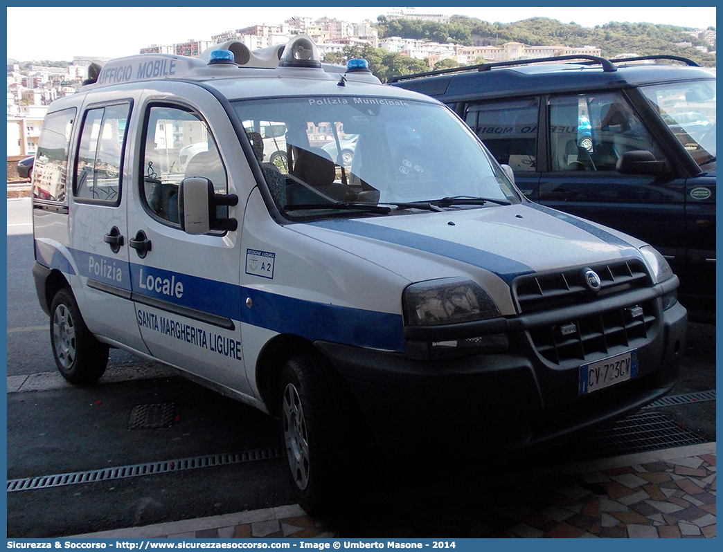 -
Polizia Locale
Comune di Santa Margherita Ligure
Fiat Doblò I serie
Allestitore Elevox S.r.l.
Parole chiave: Polizia;Locale;Munipale;Santa;Margherita;Ligure;Fiat;Doblò;Doblo;Elevox