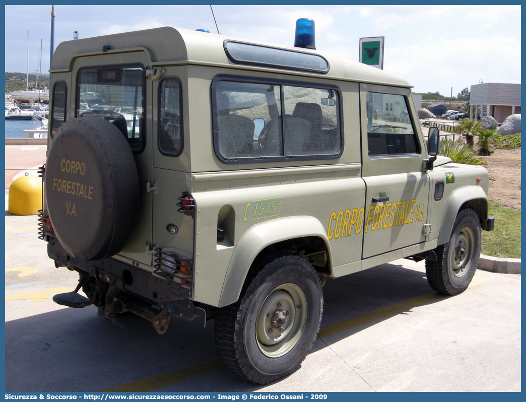 CFva N08 CA
Corpo Forestale
e di Vigilanza Ambientale
Regione Sardegna
Land Rover Defender 90
Parole chiave: CFVA;C.F.V.A.;Corpo;Forestale;Vigilanza;Ambientale;Sardegna;Land Rover;Defender;90