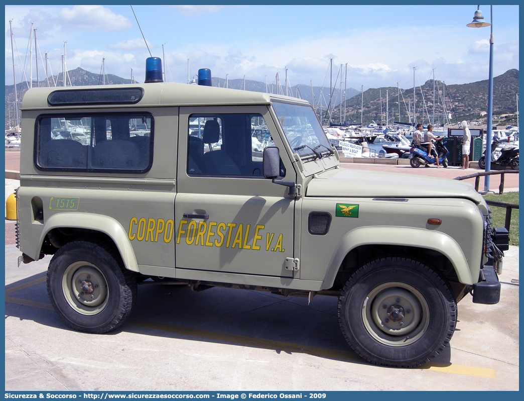 CFva N08 CA
Corpo Forestale
e di Vigilanza Ambientale
Regione Sardegna
Land Rover Defender 90
Parole chiave: CFVA;C.F.V.A.;Corpo;Forestale;Vigilanza;Ambientale;Sardegna;Land Rover;Defender;90