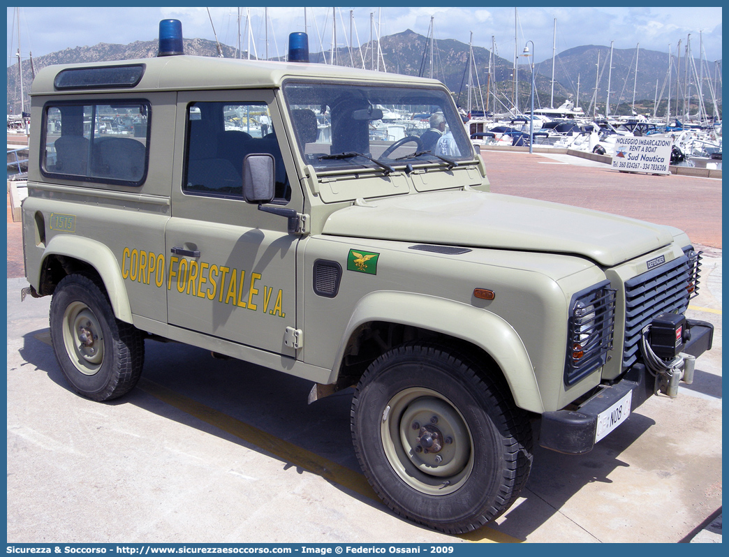 CFva N08 CA
Corpo Forestale
e di Vigilanza Ambientale
Regione Sardegna
Land Rover Defender 90
Parole chiave: CFVA;C.F.V.A.;Corpo;Forestale;Vigilanza;Ambientale;Sardegna;Land Rover;Defender;90