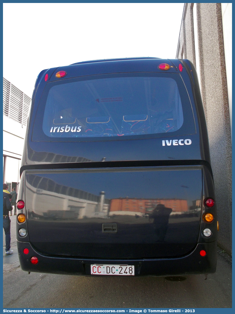 CC DC248
Arma dei Carabinieri
Iveco Irisbus Proxys
Parole chiave: Arma;Carabinieri;CC;C.C.;Bus;Minibus;Iveco;Irisbus;Proxys;DC248;DC 248