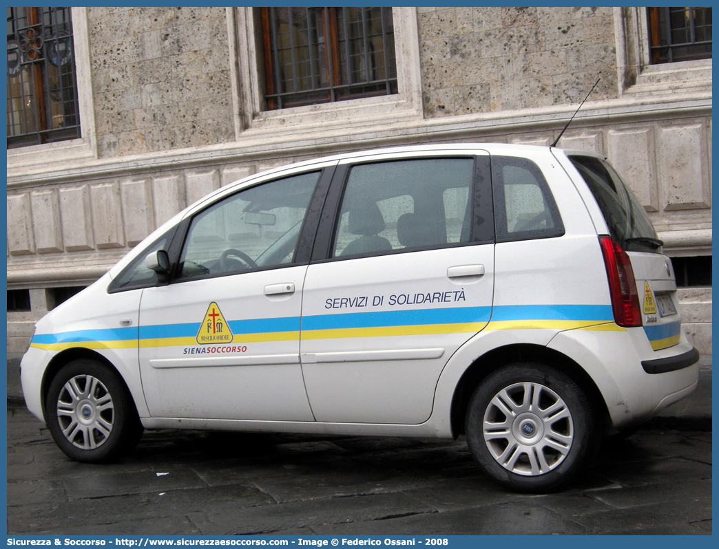 -
Siena Soccorso
Fiat Idea
Parole chiave: Misericordia;Misericordie;Siena;Soccorso;Fiat;Idea