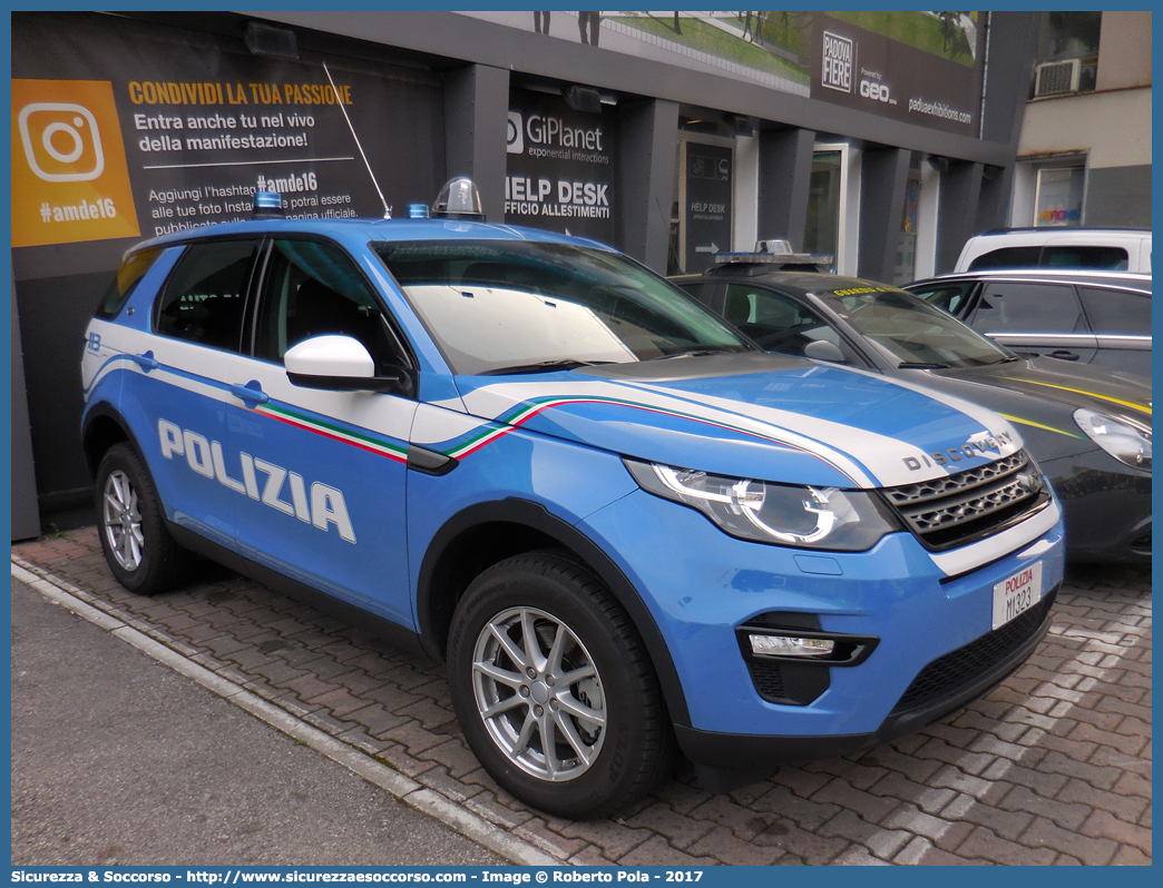 Polizia M1323
Polizia di Stato
Land Rover Discovery Sport
Allestitore Carrozzeria Marazzi S.r.l.
Parole chiave: PS;P.S.;Polizia;di;Stato;Polizia;Stato;Land;Rover;Discovery;Sport