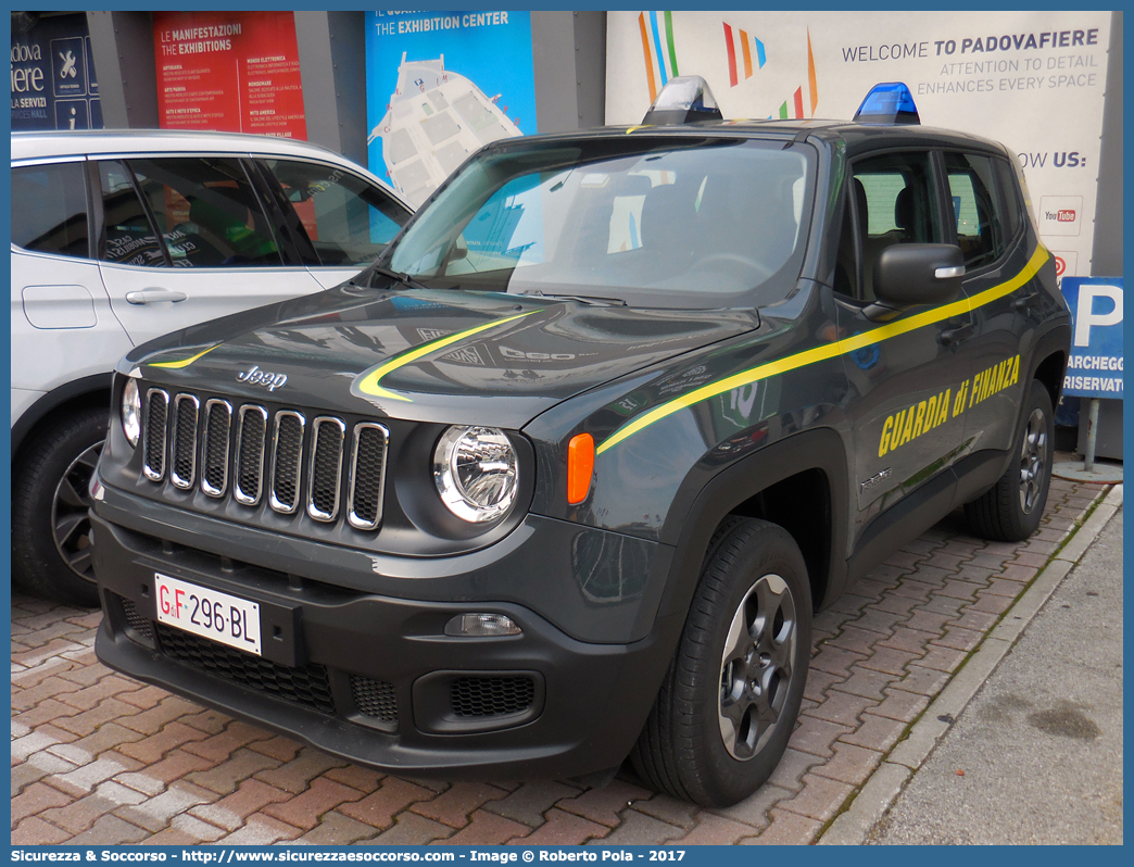 GdiF 296BL
Guardia di Finanza 
Jeep Renegade I serie
Parole chiave: GdiF;G.D.F.;GDF;Guardia;di;Finanza;Jeep;Renegade