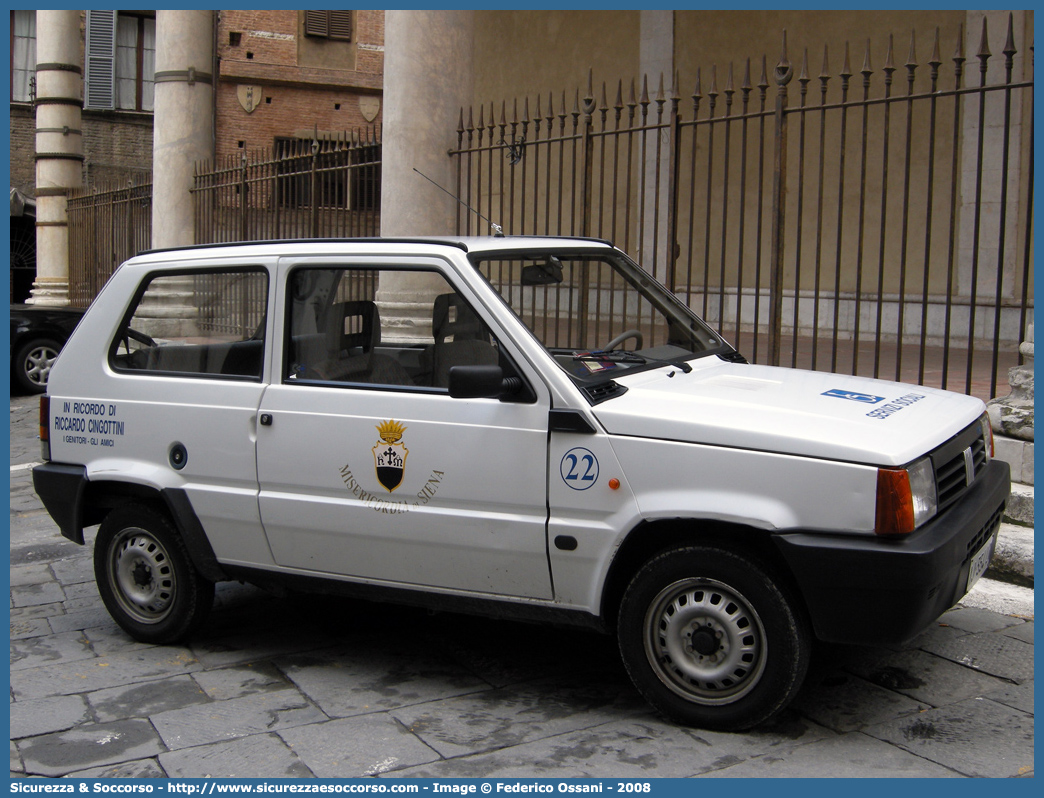 22
Misericordia di Siena
Fiat Panda II serie
Parole chiave: Misericordia;Misericordie;Siena;Fiat;Panda