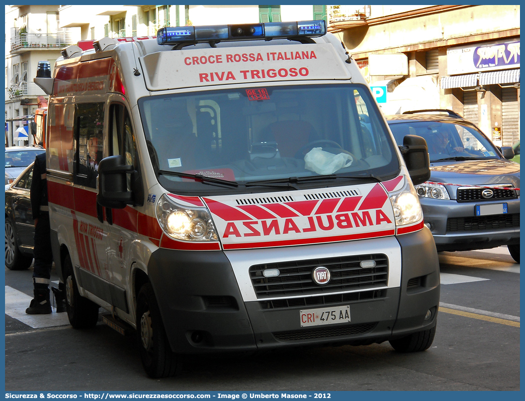 CRI 475AA
Croce Rossa Italiana
Riva Trigoso
Fiat Ducato III serie
Allestitore AVS S.a.s.
Parole chiave: Croce;Rossa;Italiana;CRI;C.R.I.;Ambulanza;Fiat;Ducato;X250;AVS;Riva Trigoso