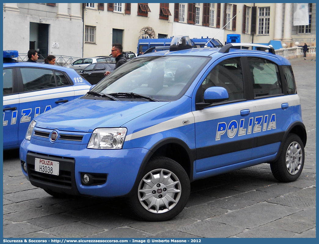 Polizia H3038
Polizia di Stato
Fiat Nuova Panda 4x4 I serie restyling
Parole chiave: PS;P.S.;Polizia;di;Stato;Polizia;Fiat;Nuova;Panda;4x4;H3038