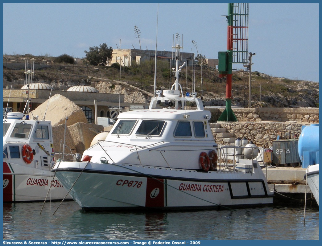 CP 878
Corpo delle Capitanerie di Porto
Guardia Costiera
Vedetta Costiera Classe 825
Parole chiave: CP;C.P.;GC;G.C.;Guardia;Costiera;Capitaneria;Capitanerie;Porto;Vedetta;Vedette;Costiere;Classe;825