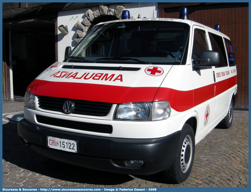 CRI 15122
Croce Rossa Italiana
Val di Fassa (TN)
Volkswagen Transporter T4 restyling
Parole chiave: Croce;Rossa;Italiana;CRI;C.R.I.;Ambulanza;Volkswagen;Transporter;T4;Val di Fassa