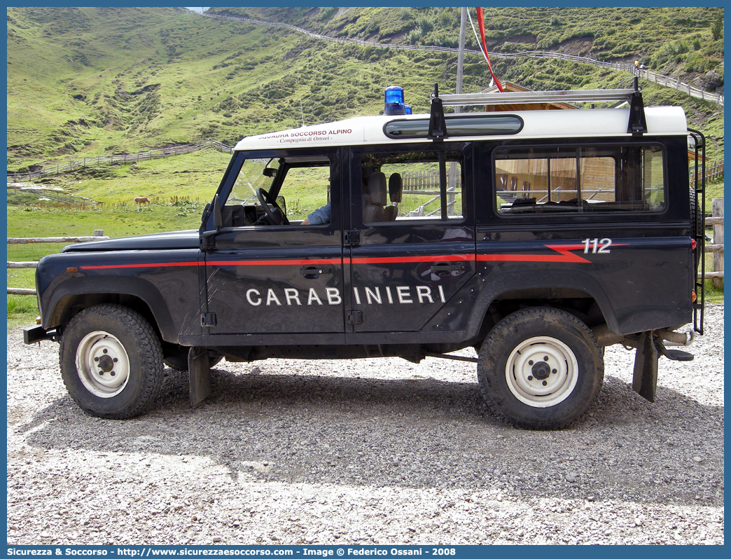 CC AJ234
Arma dei Carabinieri
Soccorso Alpino
Land Rover Defender 110
Parole chiave: CCAJ234;Arma dei Carabinieri;Soccorso Alpino;Land Rover;Defender;110;CC;AJ 234