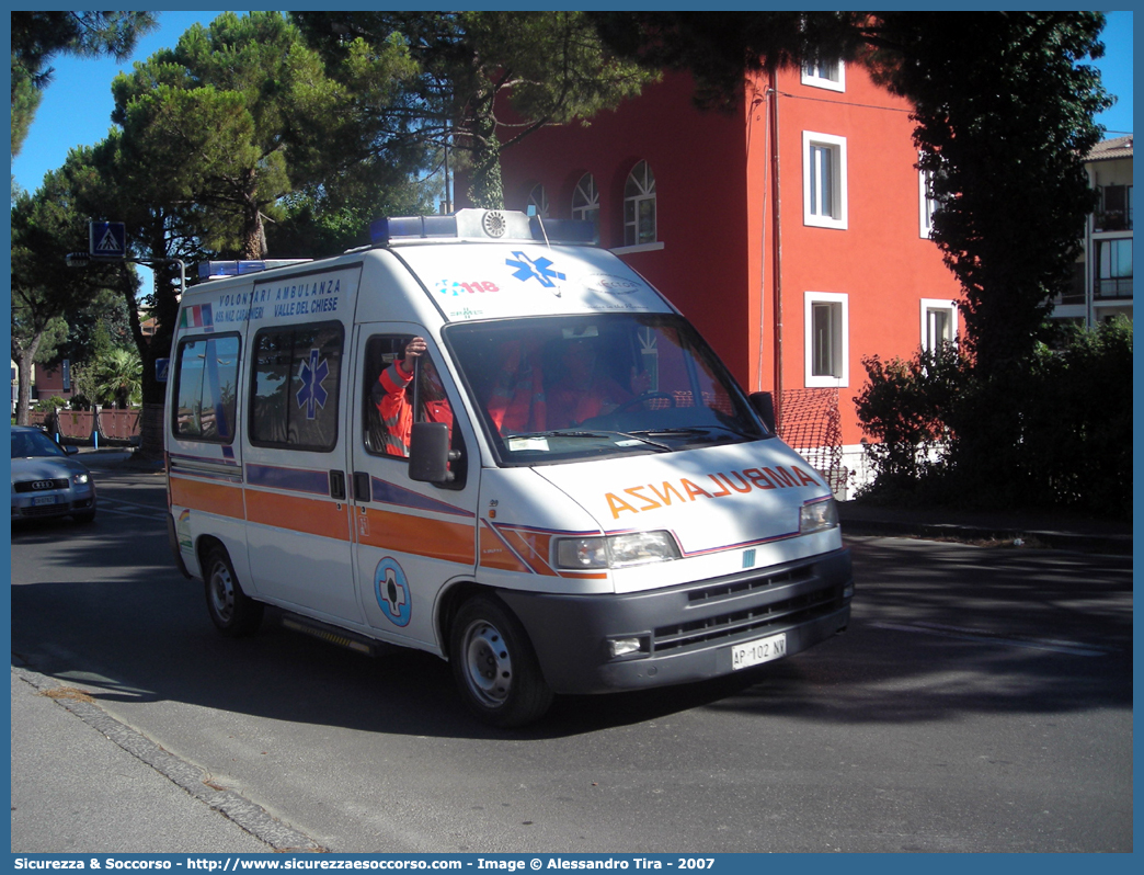 1
Associazione Nazionale Carabinieri
Valle del Chiese (iPn 1)
Fiat Ducato II serie
Allestitore PML S.n.c.
Parole chiave: Associazione;Nazionale;Carabinieri;ANC;A.N.C.;Valle del Chiese;Ambulanza;Fiat;Ducato;PML;P.M.L.