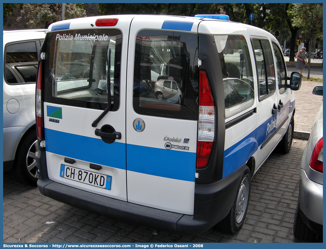 -
Polizia Municipale
Comune di Massa Fiscaglia
Fiat Doblò I serie
Parole chiave: Polizia;Municipale;Locale;Massa Fiscaglia;Fiat;Doblò;Doblo