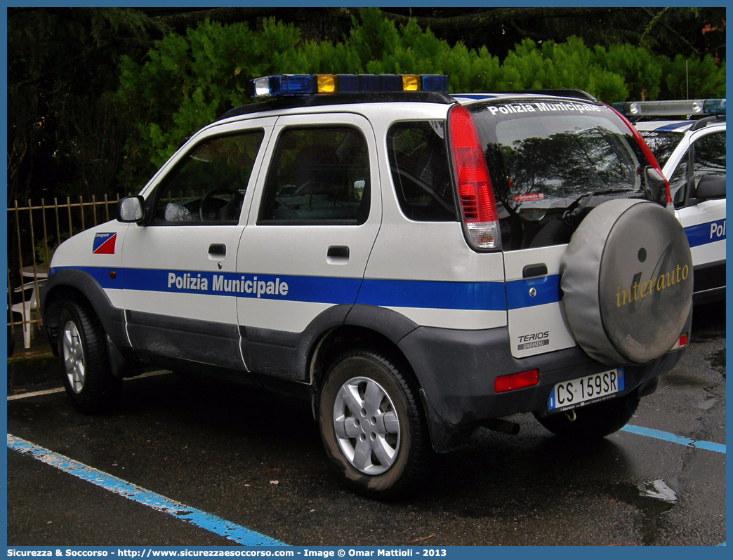 -
Polizia Municipale
Comune di Camugnano
Daihatsu Terios II serie
Parole chiave: Polizia;Locale;Municipale;Camugnano;Daihatsu;Terios