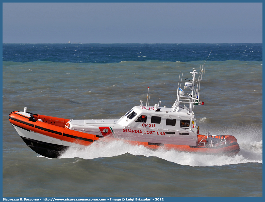 CP 311
Corpo delle Capitanerie di Porto
Guardia Costiera
Vedetta SAR Ognitempo Classe 300
"Ammiraglio Francese"
Cantieri Navali CodecasaDue S.p.A.
Parole chiave: CP;C.P.;G.C.;GC;Guardia;Costiera;Capitaneria;Capitanerie;Porto;Vedetta;Vedette;Costiera;Costiere;Classe;300;SAR;Ammiraglio;Francese;Codecasa