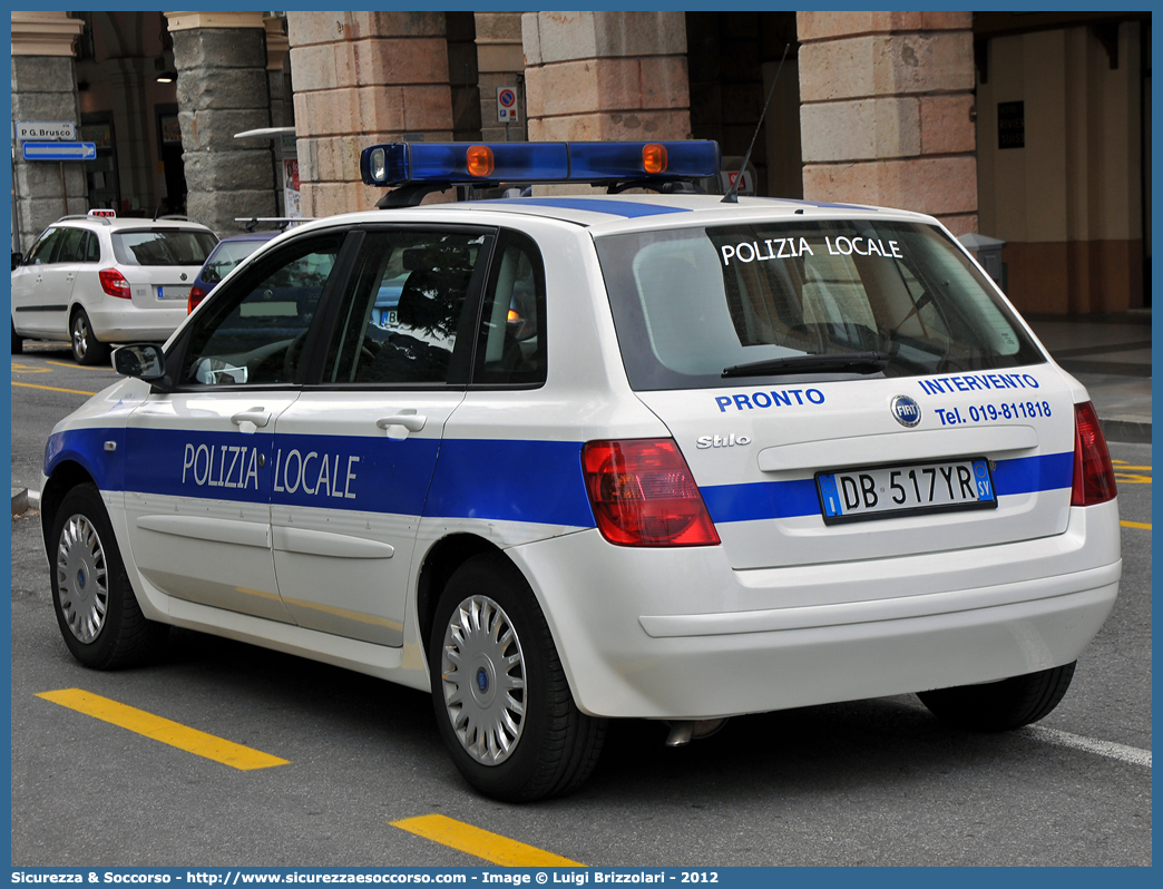 -
Polizia Locale
Comune di Savona
Fiat Stilo
Parole chiave: Polizia;Locale;Municipale;Savona;Fiat;Stilo