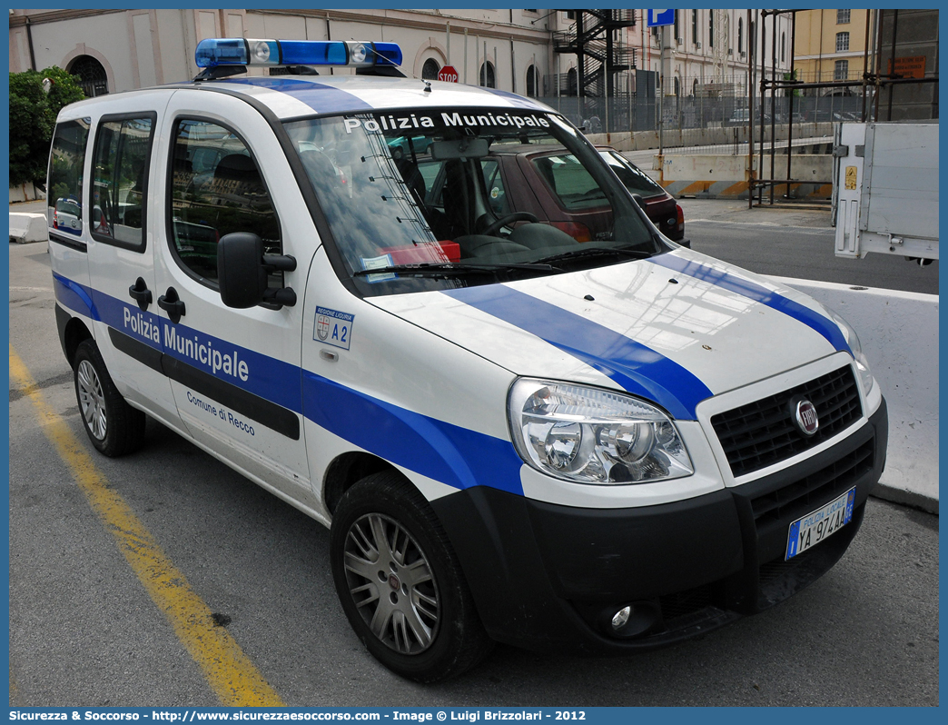 Polizia Locale YA974AA
Polizia Municipale
Comune di Recco
Fiat Doblò I serie restyling
Parole chiave: Polizia;Locale;Municipale;Recco;Fiat;Doblò;Doblo;YA974AA;YA 974 AA