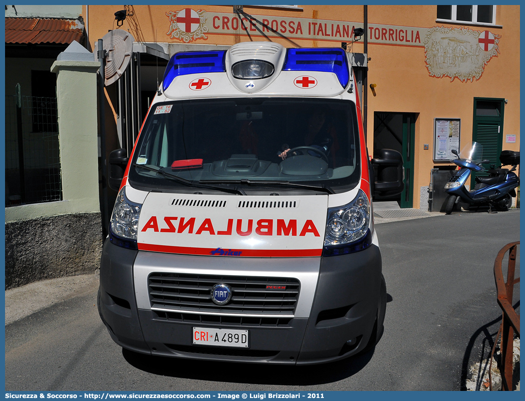 CRI A489D
Croce Rossa Italiana
Torriglia
Fiat Ducato III serie
Allestitore Aricar S.p.A.
Parole chiave: Croce;Rossa;Italiana;CRI;C.R.I.;Ambulanza;Fiat;Ducato;X250;Torriglia;Aricar