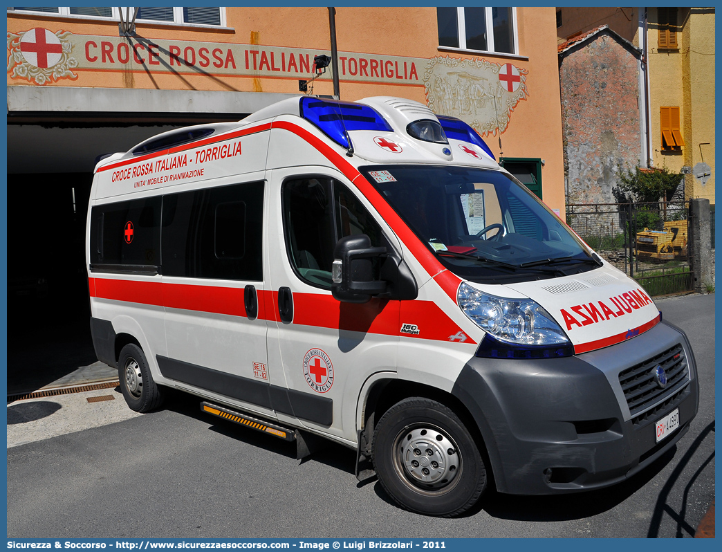 CRI A489D
Croce Rossa Italiana
Torriglia
Fiat Ducato III serie
Allestitore Aricar S.p.A.
Parole chiave: Croce;Rossa;Italiana;CRI;C.R.I.;Ambulanza;Fiat;Ducato;X250;Torriglia;Aricar