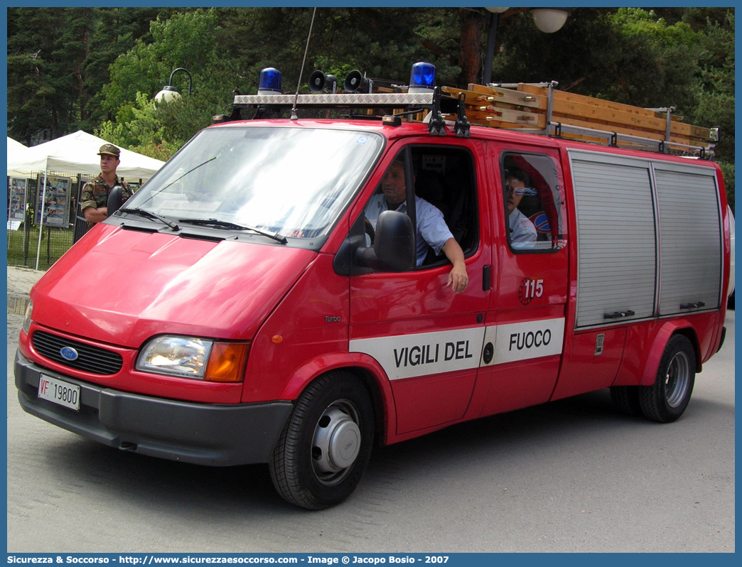 VF 19800
Corpo Nazionale Vigili del Fuoco
Ford Transit II serie II resyling
Allestitore BAI S.r.l.
Parole chiave: Corpo;Nazionale;Vigili del Fuoco;Vigili;Fuoco;Ford;Transit;BAI;B.A.I.;Polisoccorso