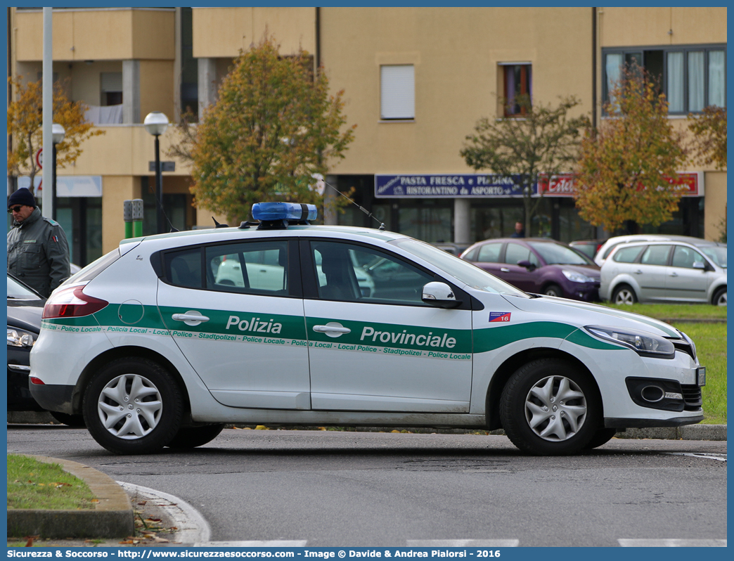 Polizia Locale YA234AC
Polizia Provinciale
Provincia di Ravenna
Renault Megane V serie
Allestitore Focaccia Group S.r.l.
Parole chiave: Polizia;Locale;Provinciale;Ravenna;Renault;Megane;Focaccia;YA234AC;YA 234 AC