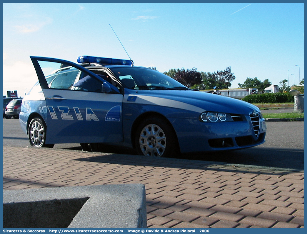 Polizia F1584
Polizia di Stato
Polizia Stradale
Società Autostrade
Torino Milano e Torino Piacenza S.p.A.
Alfa Romeo 156 Sportwagon II serie
Parole chiave: Polizia di Stato;Polizia Stradale;Società Autostrade Torino Milano e Torino Piacenza S.p.A.;S.A.T.A.P.;SATAP;Alfa Romeo;156;Sportwagon