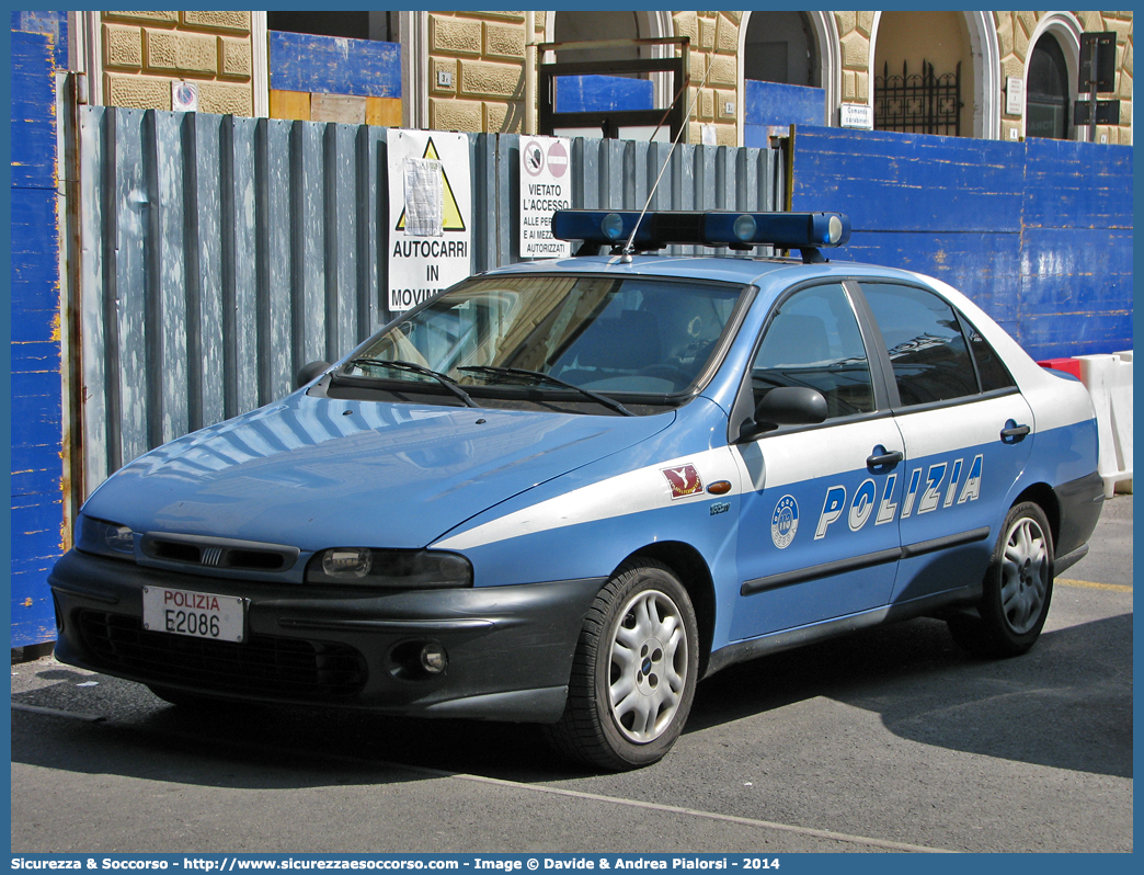 Polizia E2086
Polizia di Stato
Polizia Ferroviaria
Fiat Marea
Parole chiave: Polizia;Stato;Polizia di Stato;Ferroviaria;Polfer;Fiat;Marea;E2086