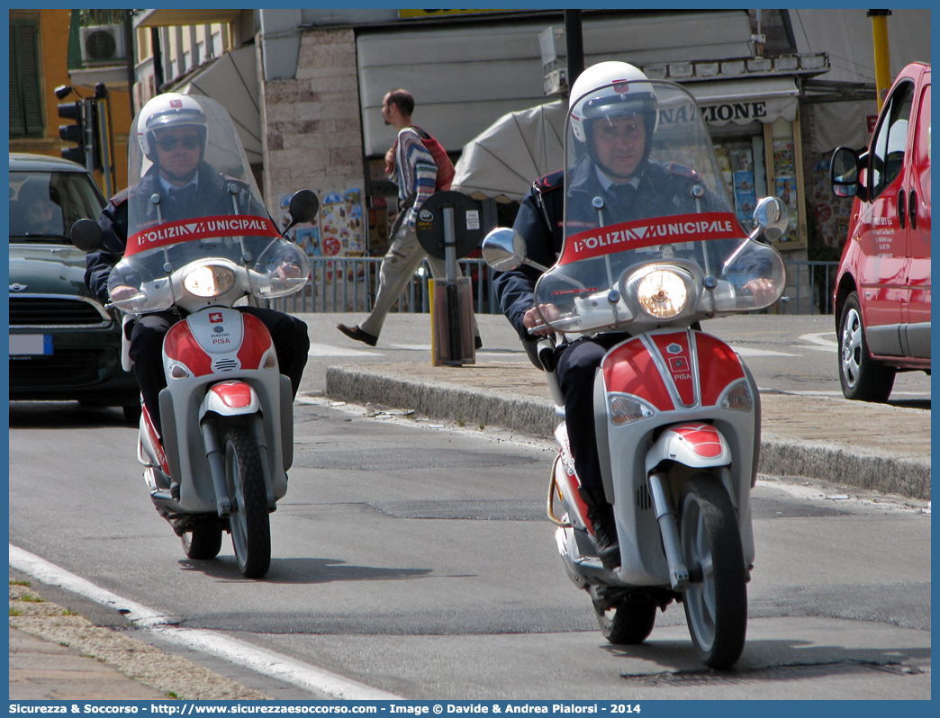 -
Polizia Municipale
Comune di Pisa
Piaggio Liberty 125 II serie
Parole chiave: Polizia;Locale;Municipale;Pisa;Piaggio;Liberty