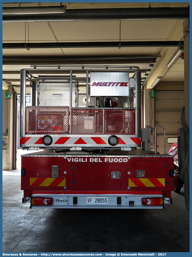 VF 28055
Corpo Nazionale Vigili del Fuoco
Iveco 110-220L EuroCargo IV serie
Allestitore Multitel Pagliero S.p.A.
Parole chiave: VF;V.F.;VVF;V.V.F.;Corpo;Nazionale;Vigili del Fuoco;Vigili;Fuoco;AutoScala;AS;Snorkel;Iveco;110-220L;110 - 220 L;EuroCargo;Multitel;Pagliero