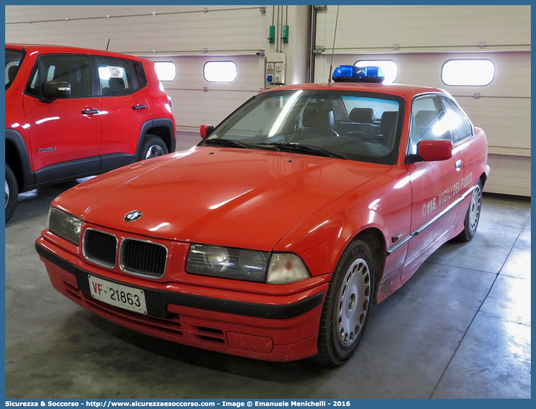 VF 21863
Corpo Nazionale Vigili del Fuoco
Bmw Serie 3 E36 Coupè
Parole chiave: VVF;V.V.F.;Corpo;Nazionale;Vigili;del;Fuoco;Bmw;Serie 3;E36;E 36;Coupe;Coupè