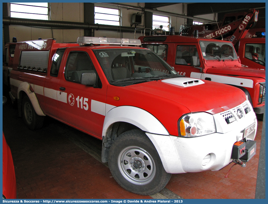 VF 26455
Corpo Nazionale Vigili del Fuoco
Nissan Navara I serie restyling
Allestitore Fortini S.r.l.
Parole chiave: VVF;V.V.F.;Corpo;Nazionale;Vigili;del;Fuoco;Fuoristrada;Pick Up;Pickup;Nissan;Navara