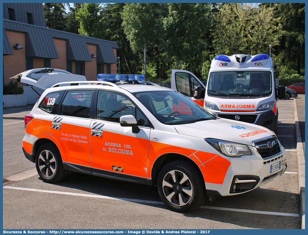 BO 1053
118 Bologna Soccorso
Subaru Forester VI serie restyling
Allestitore Vision S.r.l.
Parole chiave: 118;Bologna;Soccorso;Automedica;Automedicalizzata;Auto Medica;Auto Medicalizzata;Subaru;Forester;Vision